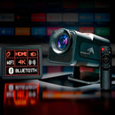 Mini Projetor Hy320 Pholex Smart 4k Android 11 Wi-fi Bluetooth Cinema Preto