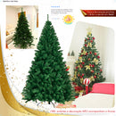 Árvore De Natal 2,10m 1150 Galhos Pinheiro Luxo Grande Verde Cheia Pé De Ferro Galho Grosso 210cm Enfance