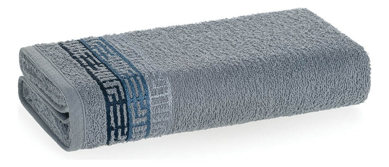 Jogo De Toalhas 4 Pçs Fio Cardado 100% Algodão Bosco Karsten Azul Serena/ Azul Naval Bosco