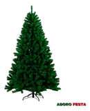 Árvore de Natal Tradicional Pinheiro Verde 1,80m 850 Galhos Cheios Marca Adoro Festa