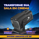 Mini Projetor Hy320 Pholex Smart 4k Android 11 Wi-fi Bluetooth Cinema Preto