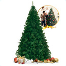 Árvore De Natal 2,10m 1150 Galhos Pinheiro Luxo Grande Verde Cheia Pé De Ferro Galho Grosso 210cm Enfance