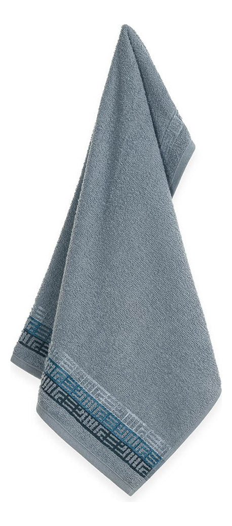 Jogo De Toalhas 4 Pçs Fio Cardado 100% Algodão Bosco Karsten Azul Serena/ Azul Naval Bosco