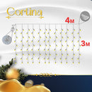 Cortina 900 Led 4x3 Metros Festa Casamento Eventos Decoração