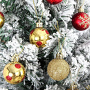 Kit 50 Bolas De Natal Árvore Decoração Bolinhas Loja Festa