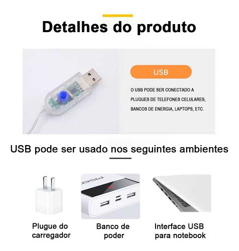 300 Leds 3x3 M Usb Luz De Cortina Decoraçãoluzes Natal