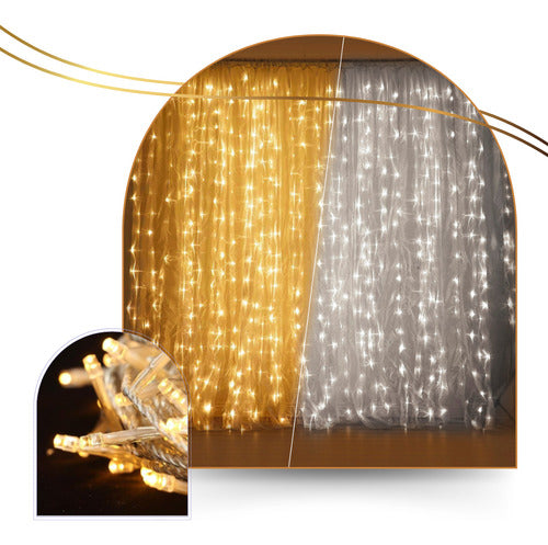 Cortina 900 Led 4x3 Metros Festa Casamento Eventos Decoração