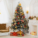 Kit 50 Bolas De Natal Árvore Decoração Bolinhas Loja Festa