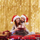 300 Leds 3x3 M Usb Luz De Cortina Decoraçãoluzes Natal