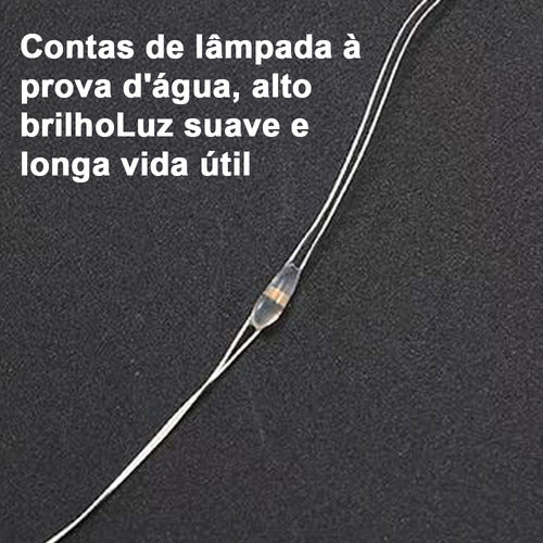 300 Leds 3x3 M Usb Luz De Cortina Decoraçãoluzes Natal