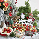 Kit 50 Bolas De Natal Árvore Decoração Bolinhas Loja Festa